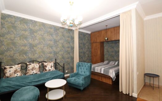 1 room apartment on Abovyan street, 40 sq.m., high ceilings, major renovation