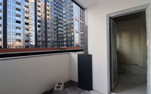 3 room apartment in a new building, Komitas Avenue, 4/18 floor, high ceilings