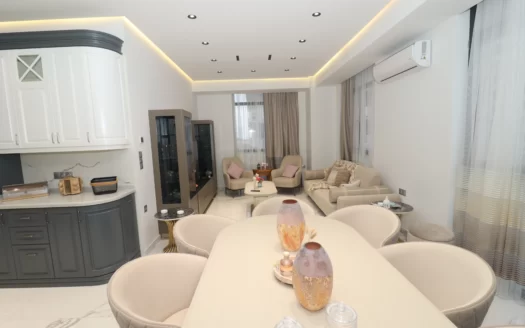 3 room apartment in a new building, Leningradyan Street, 108 sq.m., high ceilings