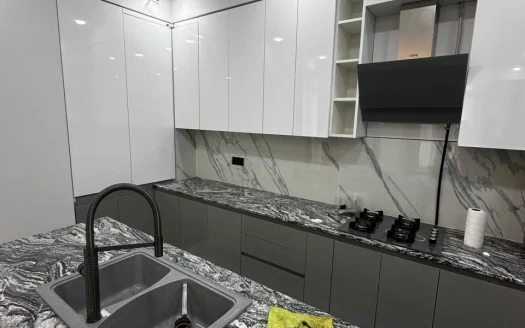 3 room apartment in a new building on Leningradyan Street, 105 sq.m., 14/16 floor, high ceilings