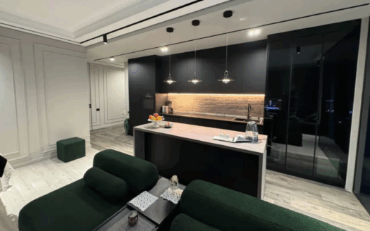 3 room apartment in a new building on Davit Hovhannes Street, 83 sq.m., 6/8 floor, high ceilings