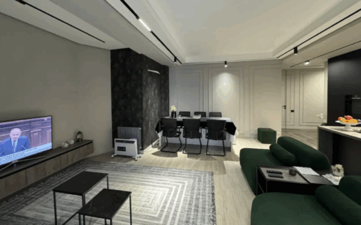 3 room apartment in a new building on Davit Hovhannes Street, 83 sq.m., 6/8 floor, high ceilings