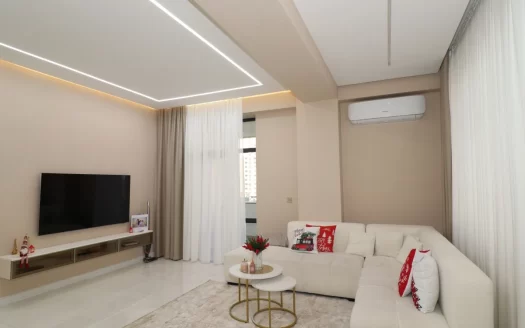 3 room apartment in a new building on Kirk Kerkoryan Street in Ajapnyak, 81 sq.m., 2/16 floor