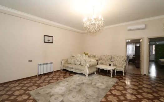 4 room apartment in a new building on Yekmalyan Street in the center, 136 sq.m., 2 bathrooms